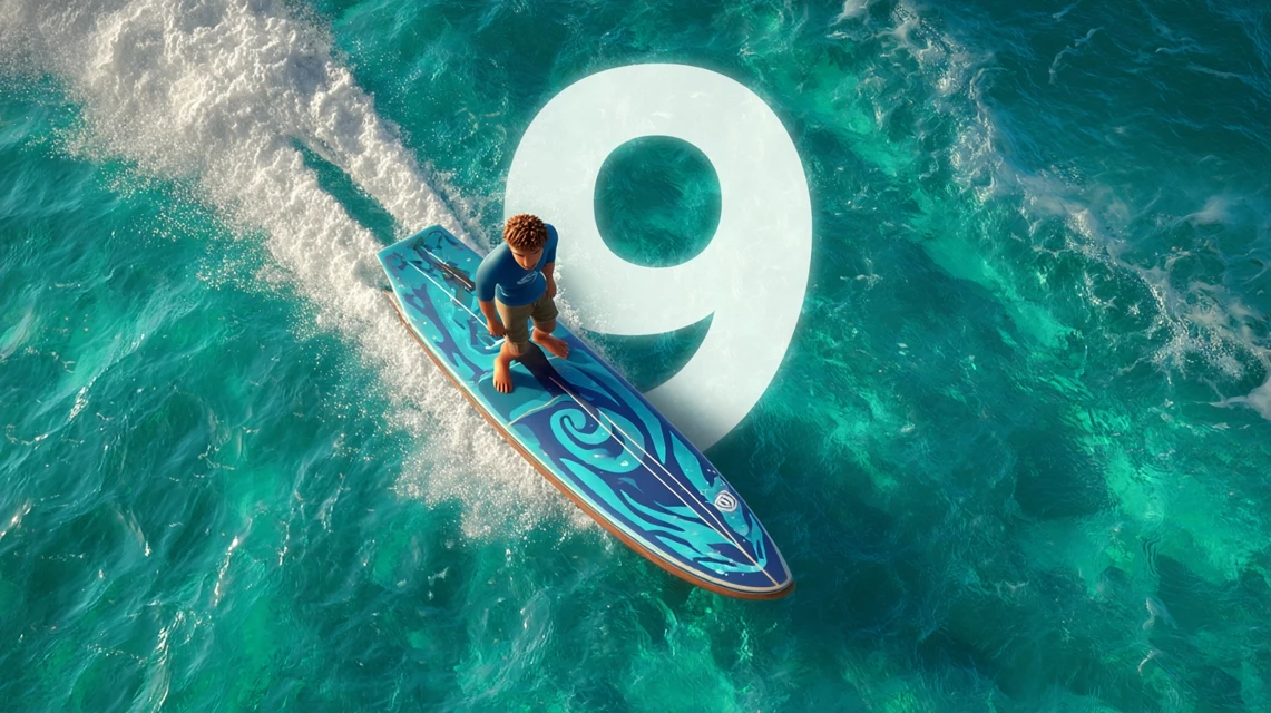 Midjourney Pixar Surfer Art: v5.2-v7.0 Showdown - v7.0 - Image 2