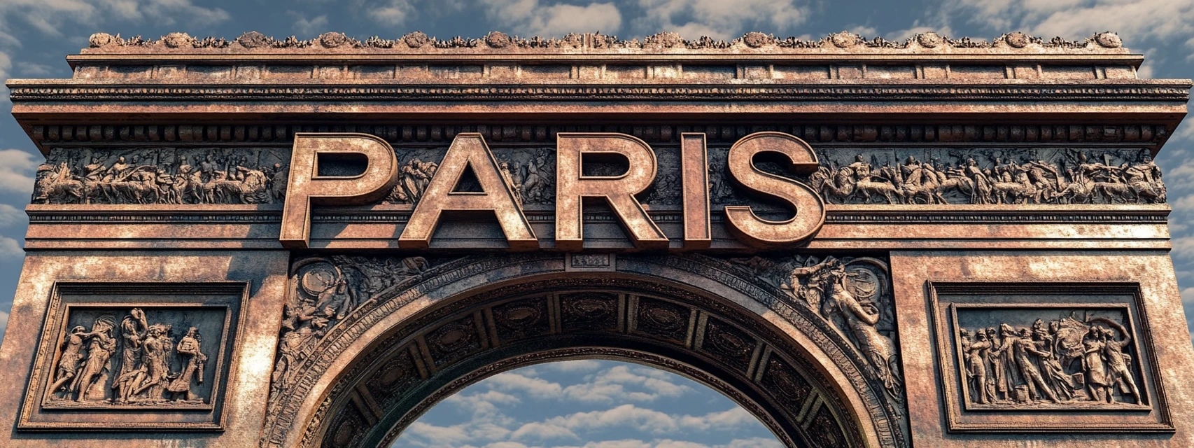 Vintage 3D Paris Sign: Midjourney Version Showdown - v6.1 - Image 2