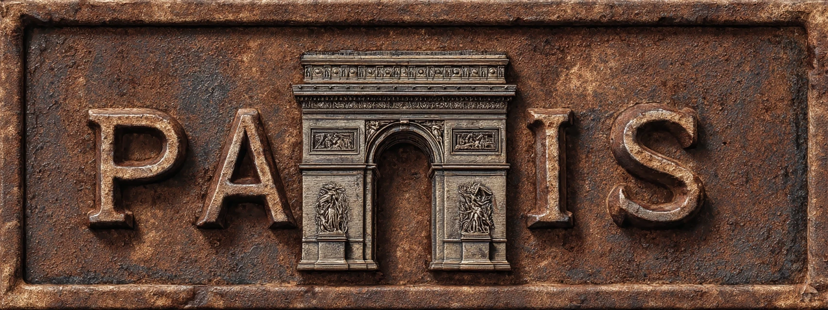 Vintage 3D Paris Sign: Midjourney Version Showdown - v7.0 - Image 2