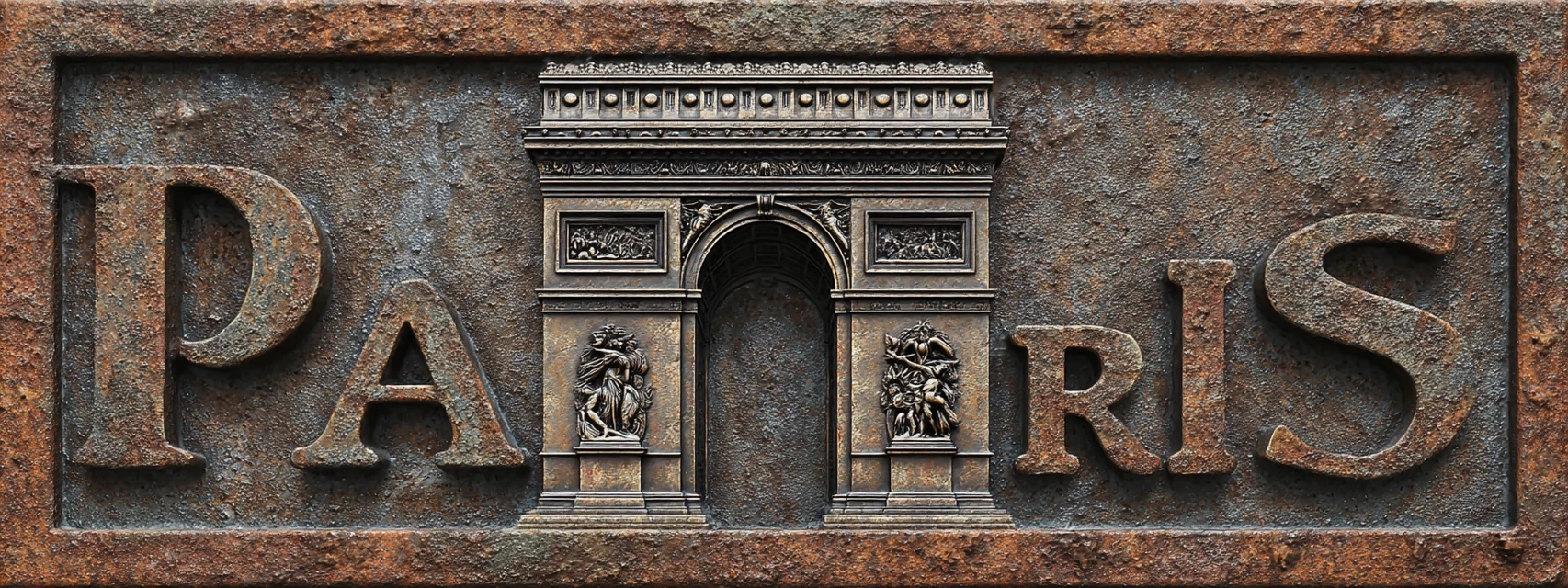 Vintage 3D Paris Sign: Midjourney Version Showdown - v7.0 - Image 4