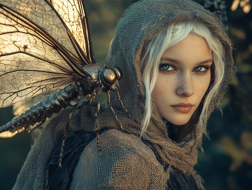 Midjourney’s Fairy Creature Evolution: v5.2 to v7.0 Revealed - v6.1 - Image 3
