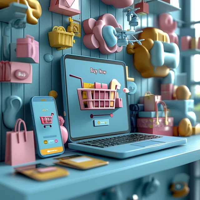 Midjourney 3D E-commerce Illustrations: Version Guide - v6.1 - Image 2