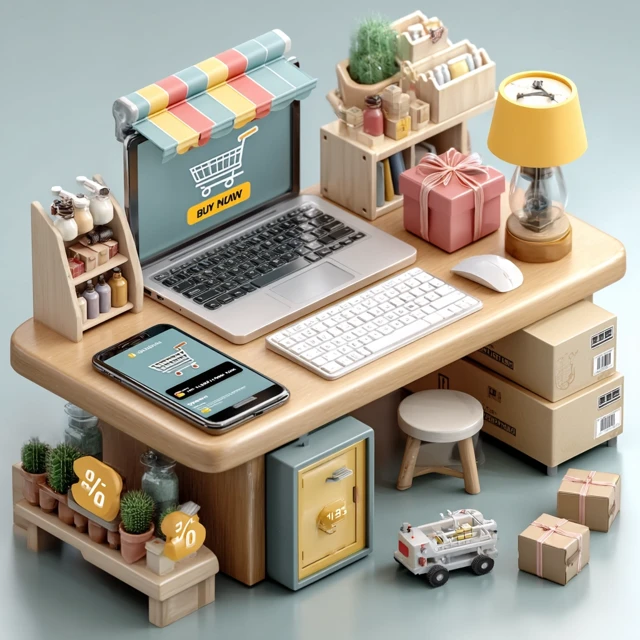 Midjourney 3D E-commerce Illustrations: Version Guide - v7.0 - Image 3