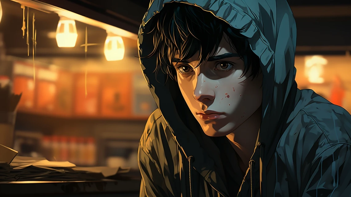 Emotional Anime Portraits: Midjourney v5.2 v6.1 v7.0 Guide - v5.2 - Image 3