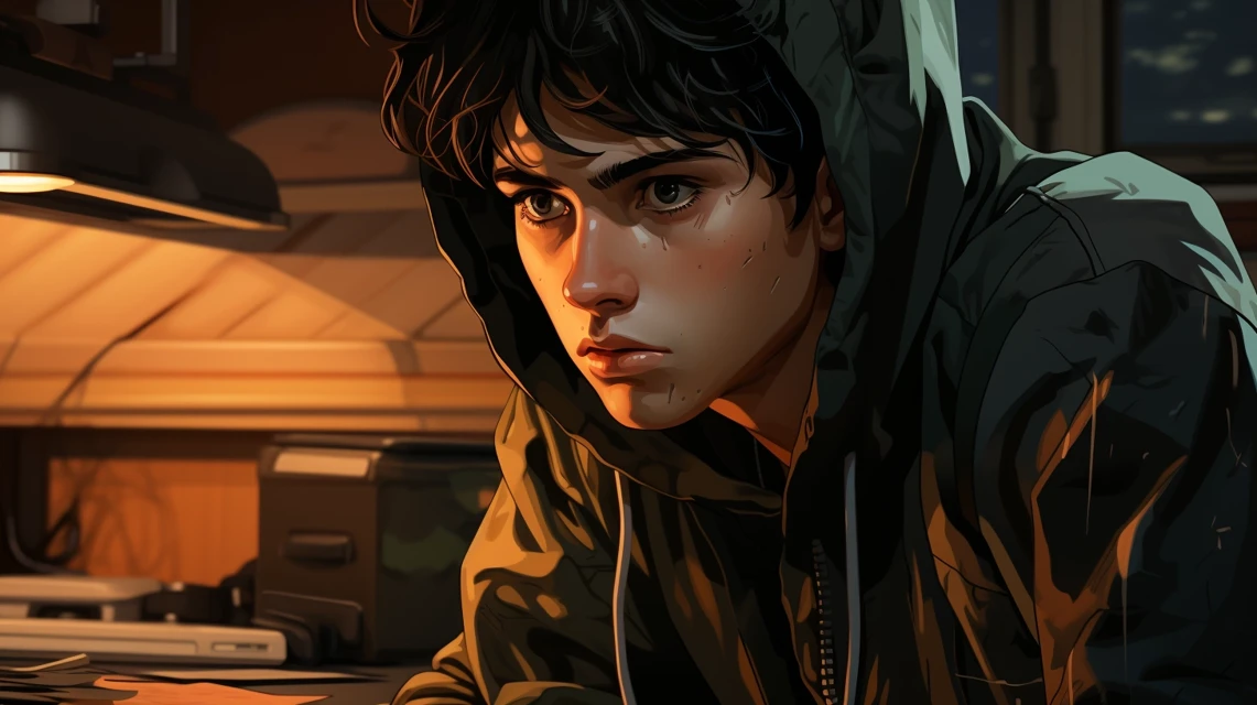 Emotional Anime Portraits: Midjourney v5.2 v6.1 v7.0 Guide - v5.2 - Image 2