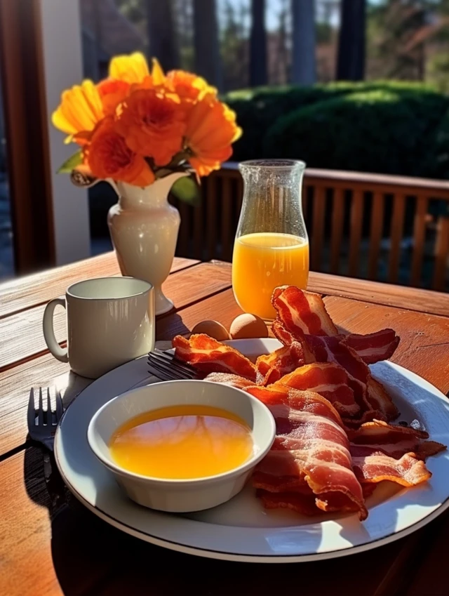 Achieving Luxury Cottage Breakfast Photorealism: Midjourney v5-v7 - v5.2 - Image 3
