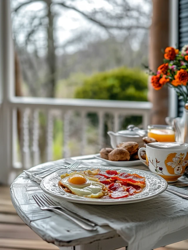 Achieving Luxury Cottage Breakfast Photorealism: Midjourney v5-v7 - v6.1 - Image 3