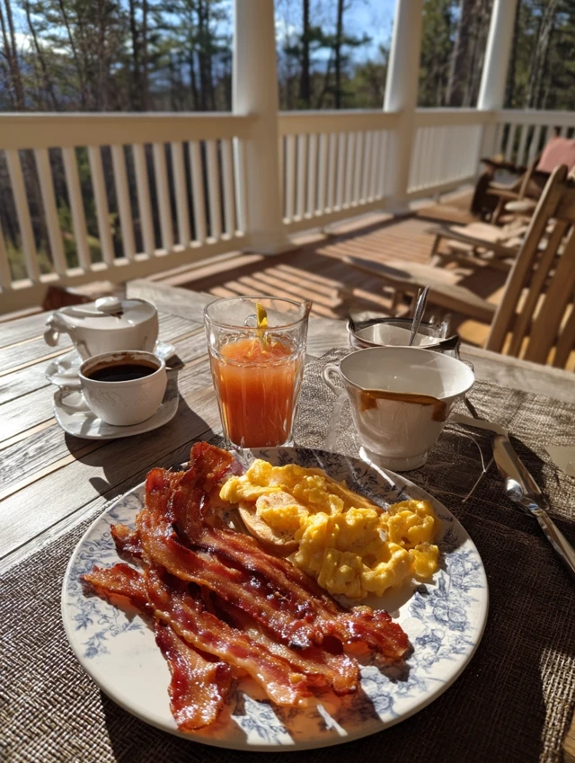 Achieving Luxury Cottage Breakfast Photorealism: Midjourney v5-v7 - v7.0 - Image 4