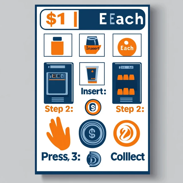 Top Minimalist Laundry Vending Decal Design with Midjourney - v6.1 - Image 4