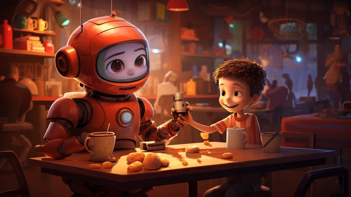 Midjourney: Best Pixar Robot Children’s Day Wallpaper? - v5.2 - Image 2