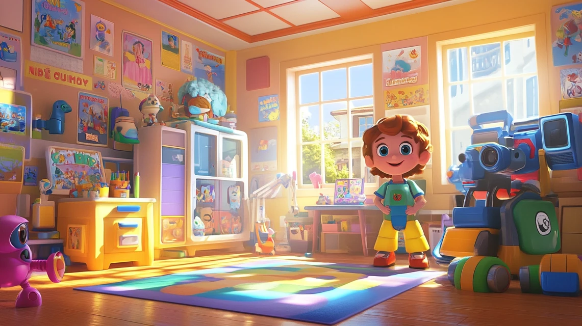 Midjourney: Best Pixar Robot Children’s Day Wallpaper? - v6.1 - Image 2