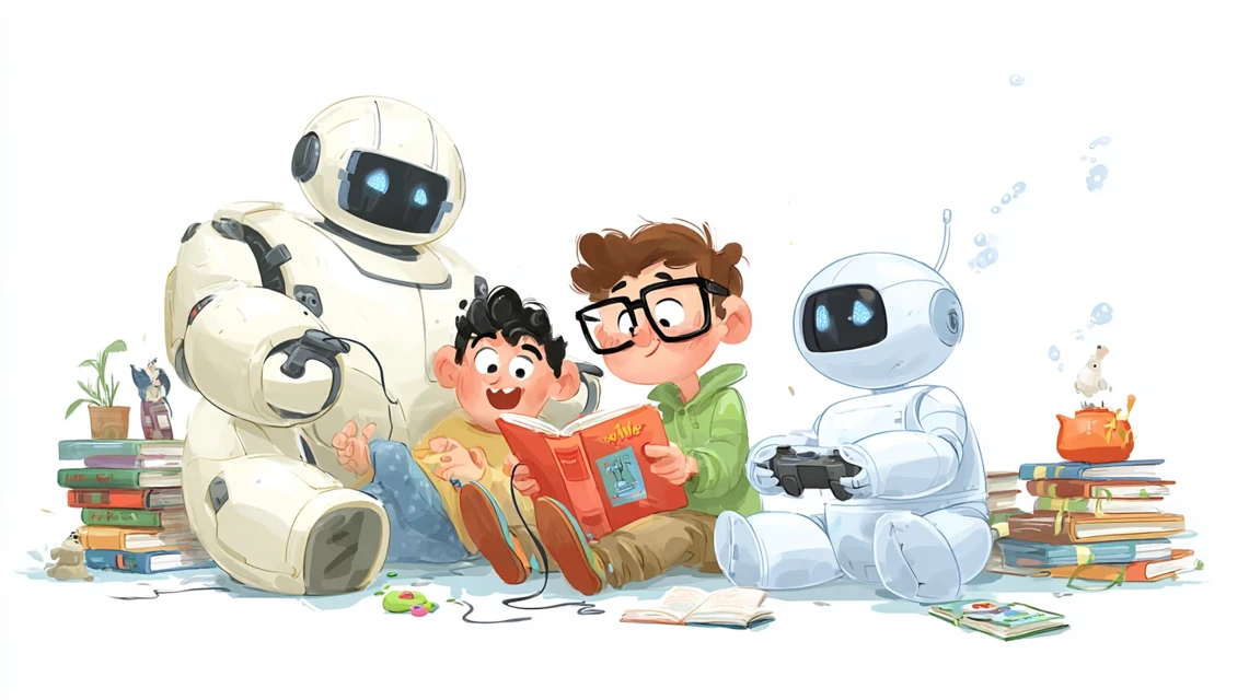 Midjourney: Best Pixar Robot Children’s Day Wallpaper? - v7.0 - Image 4