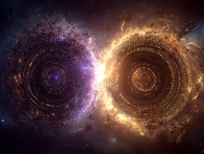 Cosmic Portal Art: Midjourney v5.2 vs v6.1 vs v7.0 Guide - v7.0 - Image 2