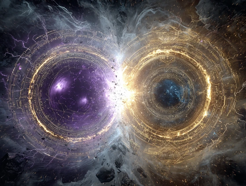 Cosmic Portal Art: Midjourney v5.2 vs v6.1 vs v7.0 Guide - v7.0 - Image 4