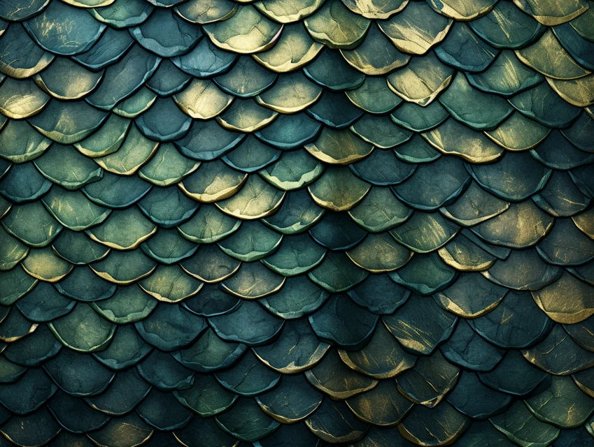 MidJourney’s Best Iridescent Dragon Scale Pattern Generator? - v5.2 - Image 4