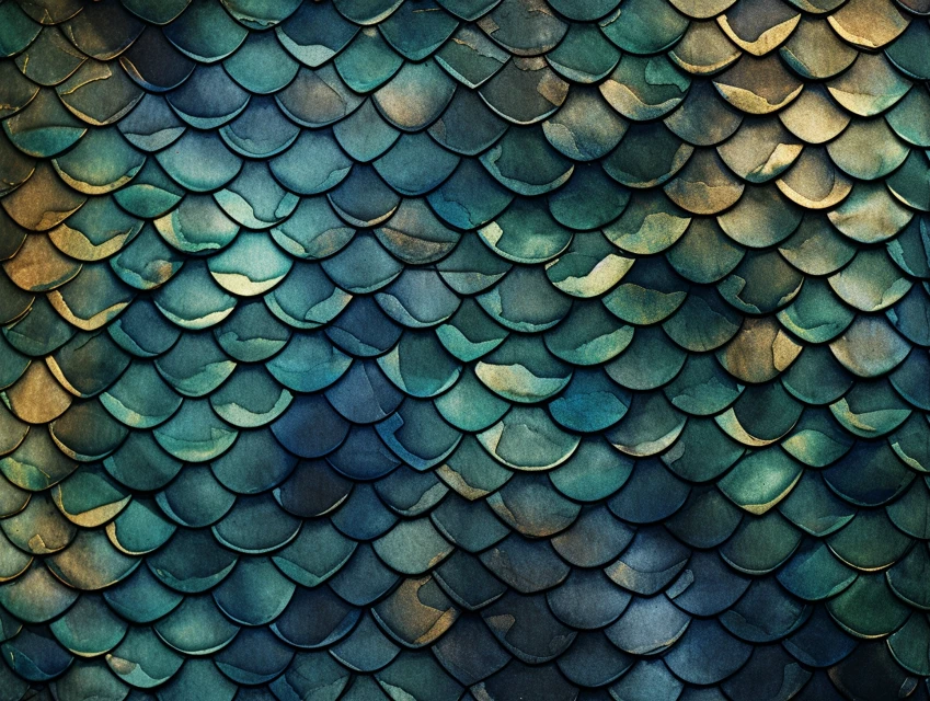 MidJourney’s Best Iridescent Dragon Scale Pattern Generator? - v5.2 - Image 3