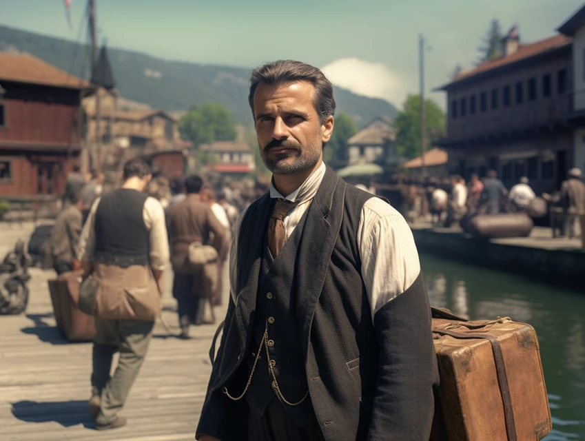 Cinematic Historical AI Characters: Midjourney Version Showdown - v5.2 - Image 2