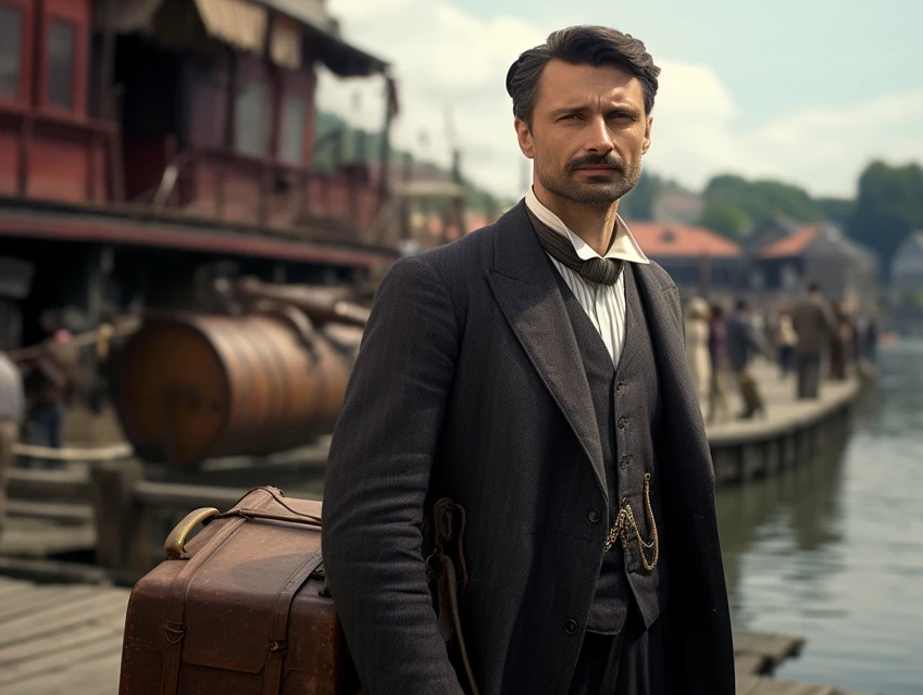 Cinematic Historical AI Characters: Midjourney Version Showdown - v5.2 - Image 3