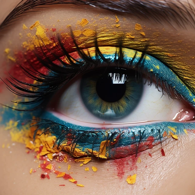 AI Eye Makeup Art: Midjourney v5.2, v6.1 & v7.0 Compared - v5.2 - Image 2