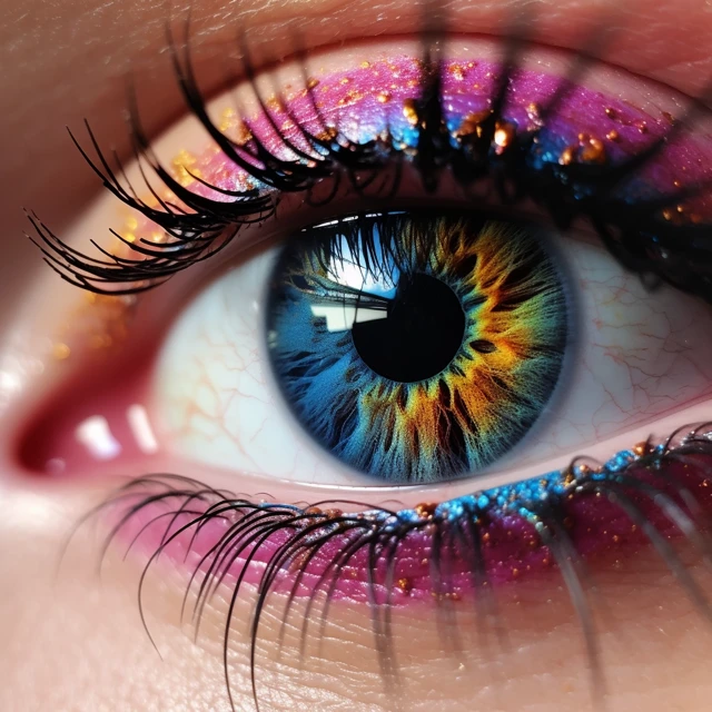 AI Eye Makeup Art: Midjourney v5.2, v6.1 & v7.0 Compared - v5.2 - Image 3