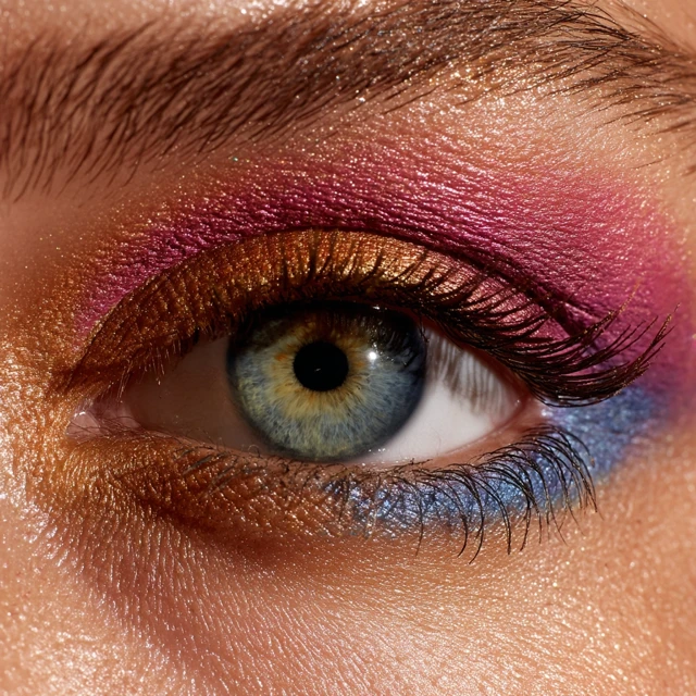 AI Eye Makeup Art: Midjourney v5.2, v6.1 & v7.0 Compared - v7.0 - Image 4
