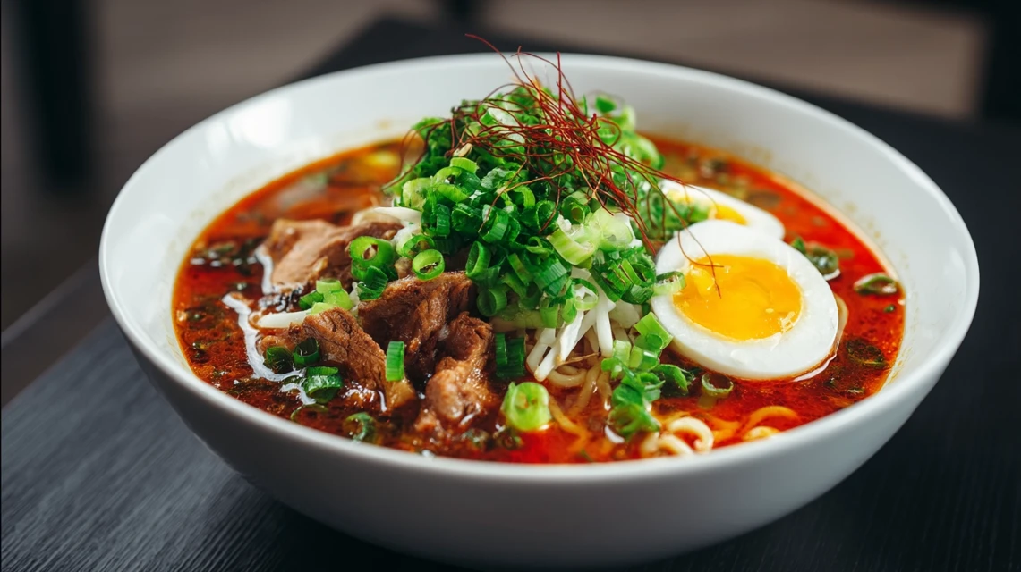 Best Midjourney Spicy Pork Ramen Stock Images: v5.2-v7.0 - v7.0 - Image 4