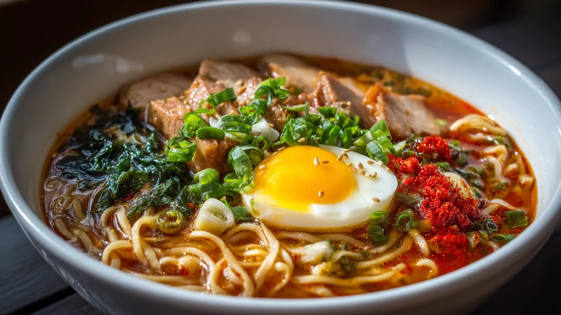 Best Midjourney Spicy Pork Ramen Stock Images: v5.2-v7.0 - v7.0 - Image 3