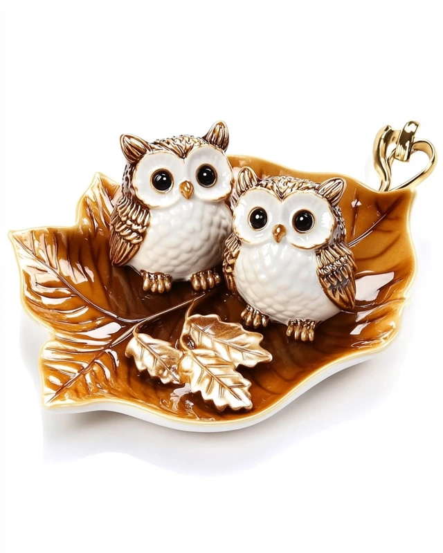 MJ v5.2-v7: Cute Autumn Ceramic Animal Decor Showdown - v6.1 - Image 1