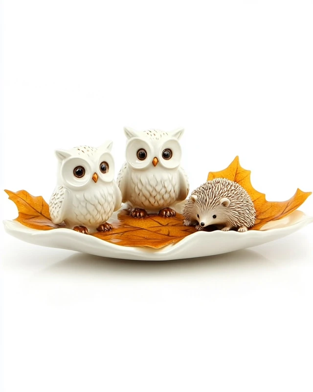 MJ v5.2-v7: Cute Autumn Ceramic Animal Decor Showdown - v6.1 - Image 3
