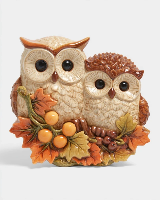 MJ v5.2-v7: Cute Autumn Ceramic Animal Decor Showdown - v7.0 - Image 3