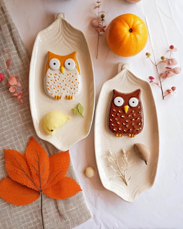 MJ v5.2-v7: Cute Autumn Ceramic Animal Decor Showdown - v7.0 - Image 4