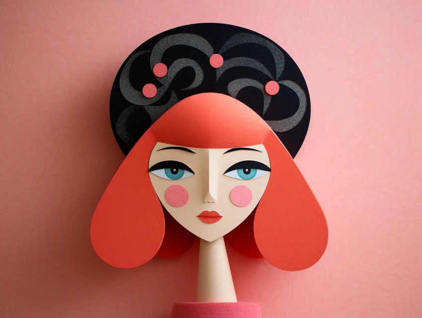 1970s Felt Toys: Midjourney v5.2-v7.0 AI Test - v5.2 - Image 3