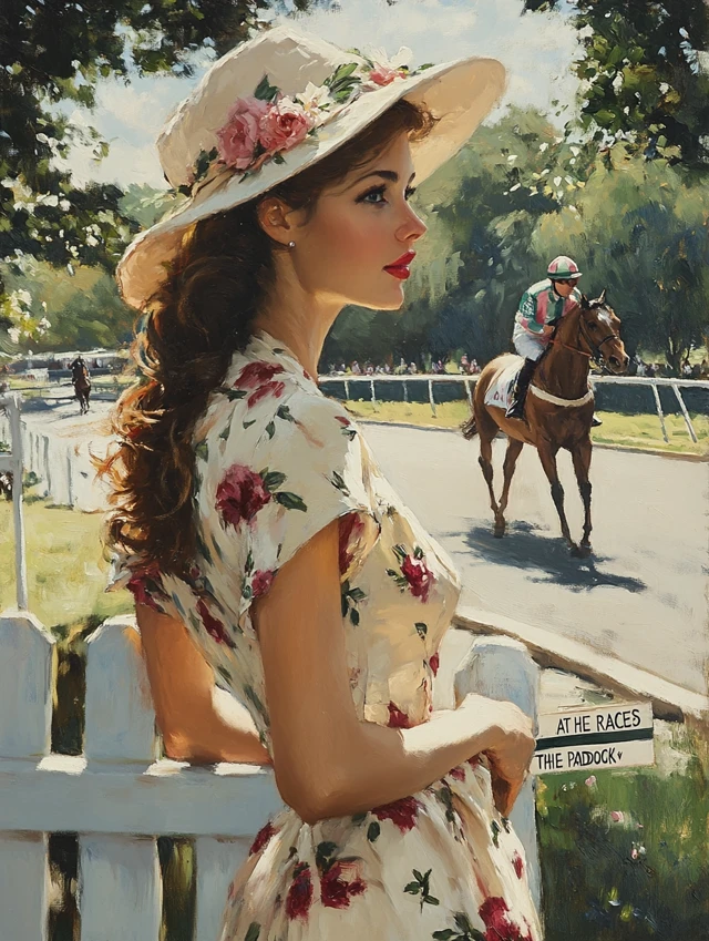 Jack Vettriano Style Midjourney Art: Version Deep Dive - v6.1 - Image 3