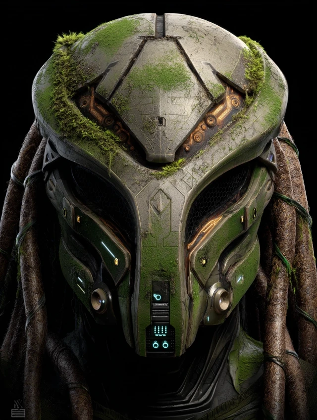 Bionic Plant Helmet Design Evolution: MidJourney v5-v7 - v7.0 - Image 1