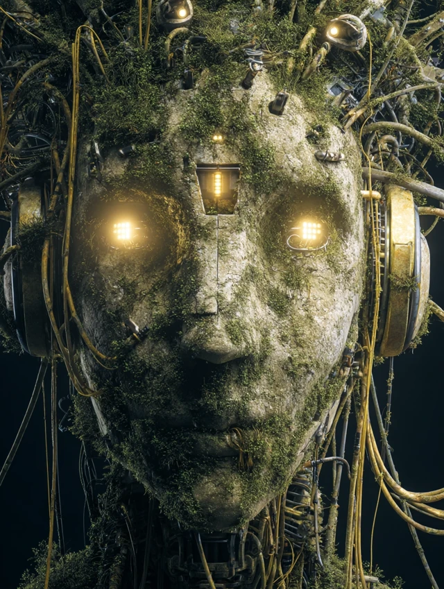 Bionic Plant Helmet Design Evolution: MidJourney v5-v7 - v7.0 - Image 3