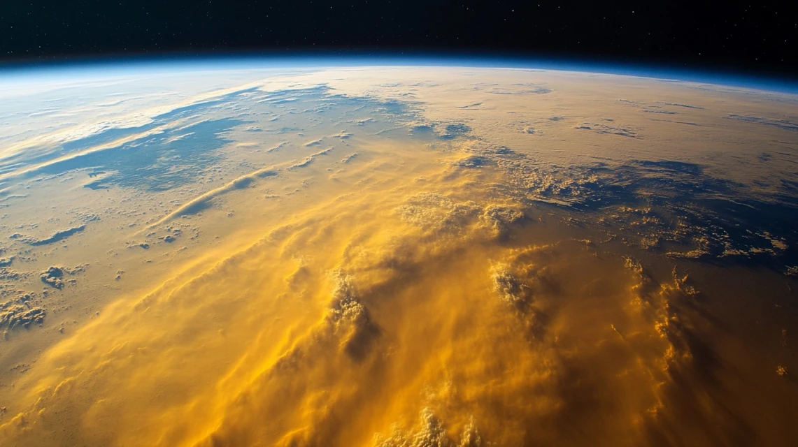 Apocalyptic Earth Satellite View: Midjourney v5.2-v7.0 Test - v6.1 - Image 2