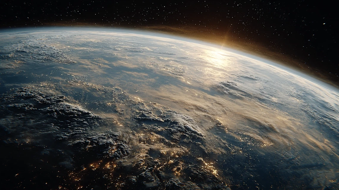 Apocalyptic Earth Satellite View: Midjourney v5.2-v7.0 Test - v7.0 - Image 3