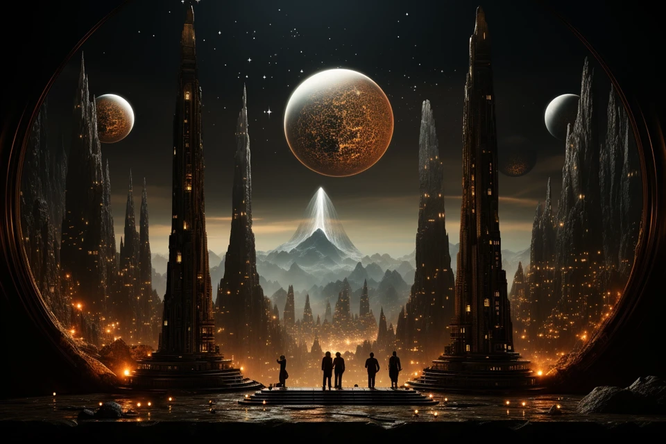 Midjourney’s Mystical Arch Portal Artwork: v5.2-v7 Review - v5.2 - Image 2