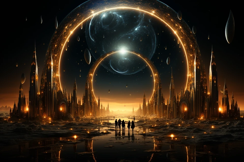 Midjourney’s Mystical Arch Portal Artwork: v5.2-v7 Review - v5.2 - Image 3