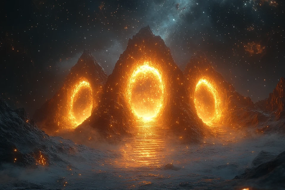 Midjourney’s Mystical Arch Portal Artwork: v5.2-v7 Review - v6.1 - Image 2