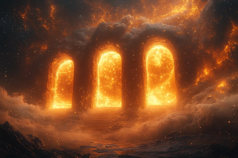 Midjourney’s Mystical Arch Portal Artwork: v5.2-v7 Review - v6.1 - Image 4