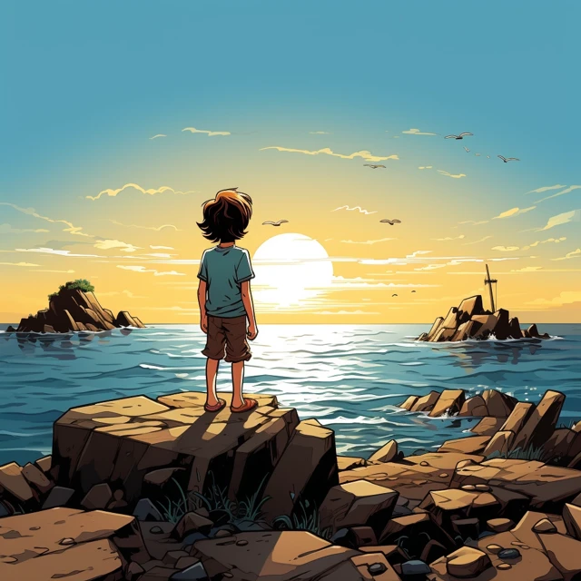 Midjourney Comic Scene Generation: v5.2 vs v6.1 vs v7.0 - v5.2 - Image 2