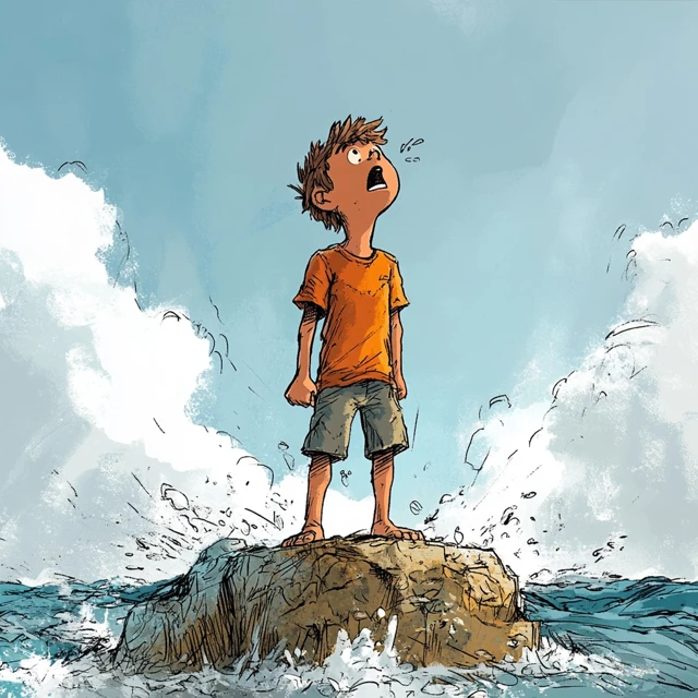 Midjourney Comic Scene Generation: v5.2 vs v6.1 vs v7.0 - v6.1 - Image 4