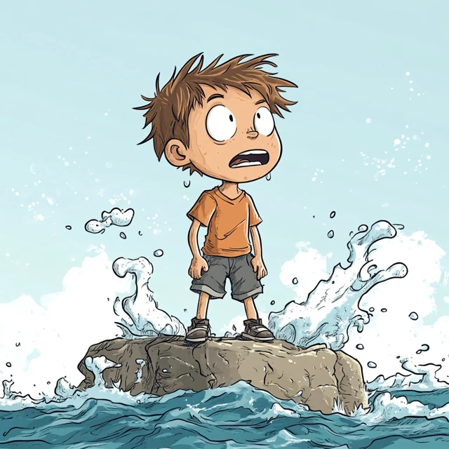 Midjourney Comic Scene Generation: v5.2 vs v6.1 vs v7.0 - v6.1 - Image 3