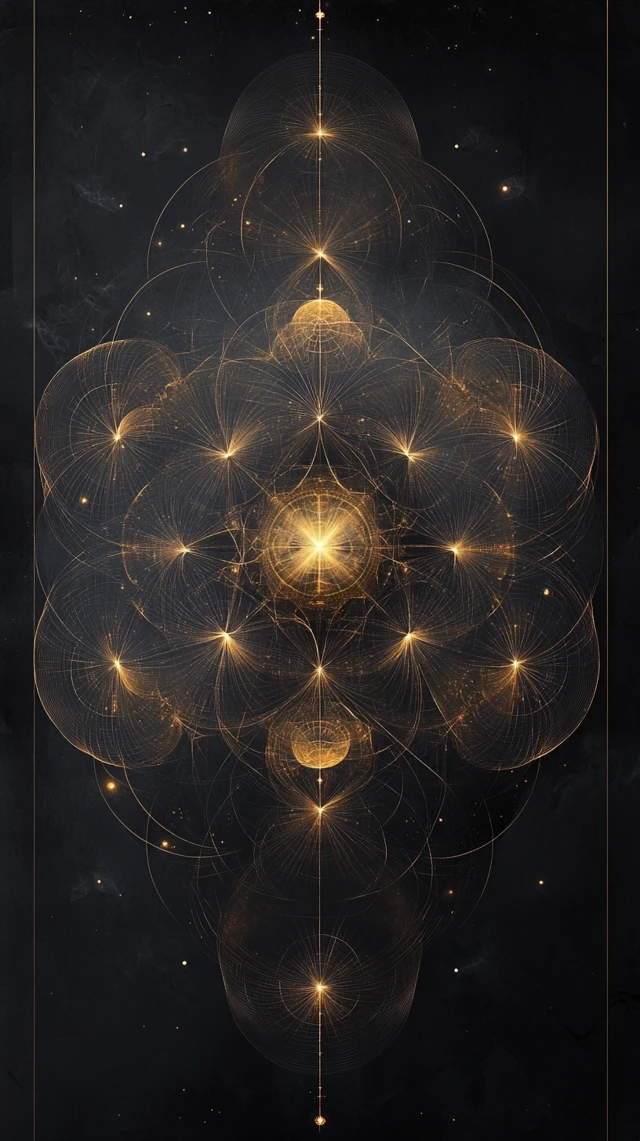 Sacred Geometry Art: Midjourney’s Evolution Across Versions - v6.1 - Image 4