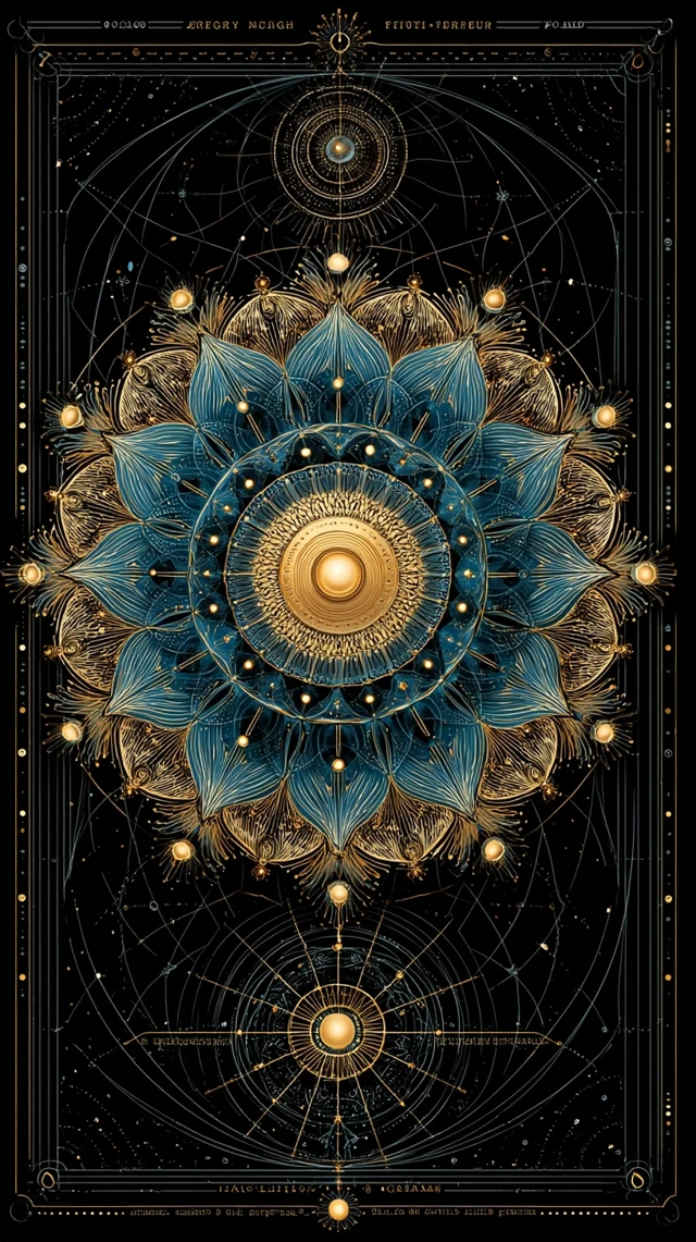 Sacred Geometry Art: Midjourney’s Evolution Across Versions - v7.0 - Image 4