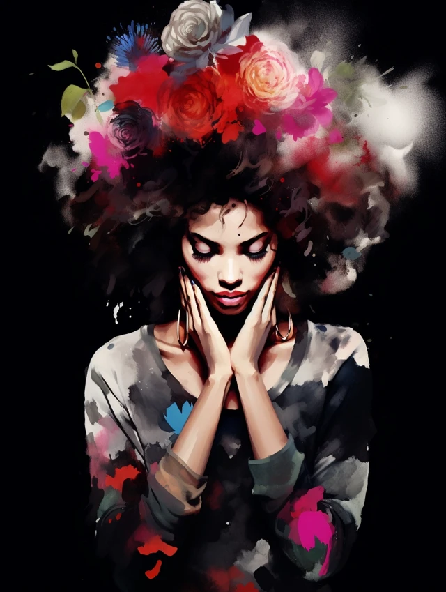 Evolving African American Spiritual Art in Midjourney - v5.2 - Image 2