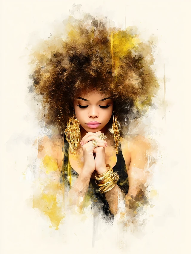 Evolving African American Spiritual Art in Midjourney - v7.0 - Image 4