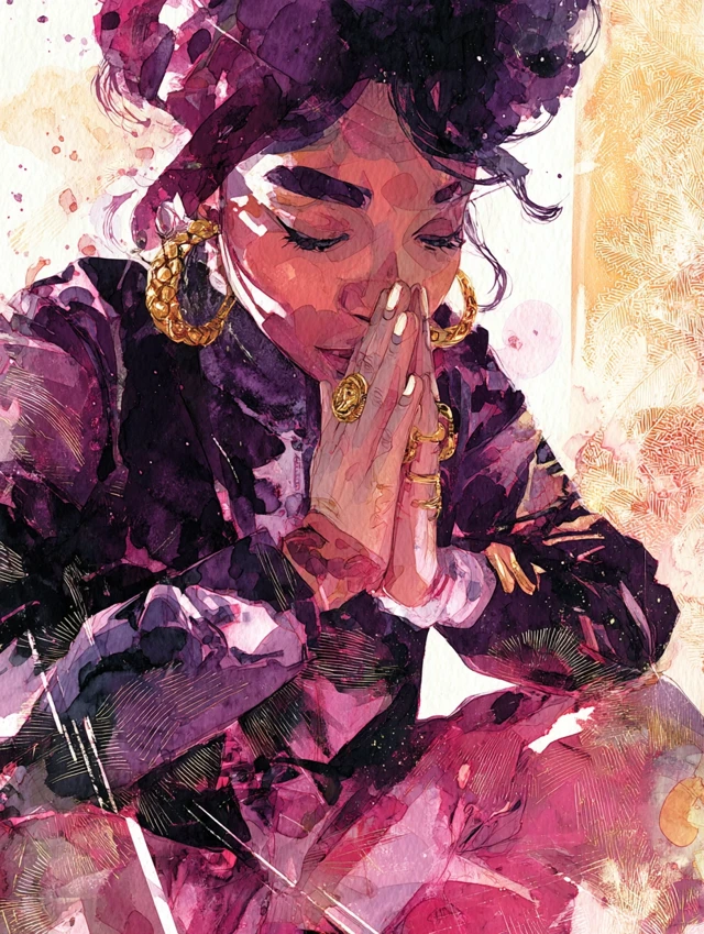 Evolving African American Spiritual Art in Midjourney - v7.0 - Image 1
