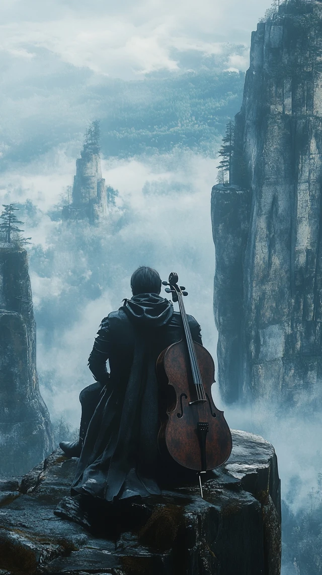 Cyberpunk Mountain Musicians: MidJourney V5-V7 Compared - v6.1 - Image 4